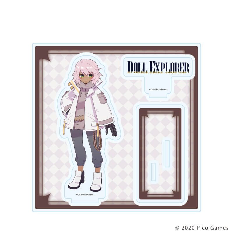 アクリルスタンドプレート「DOLL EXPLORER」02/ドール(描き下ろしイラスト)