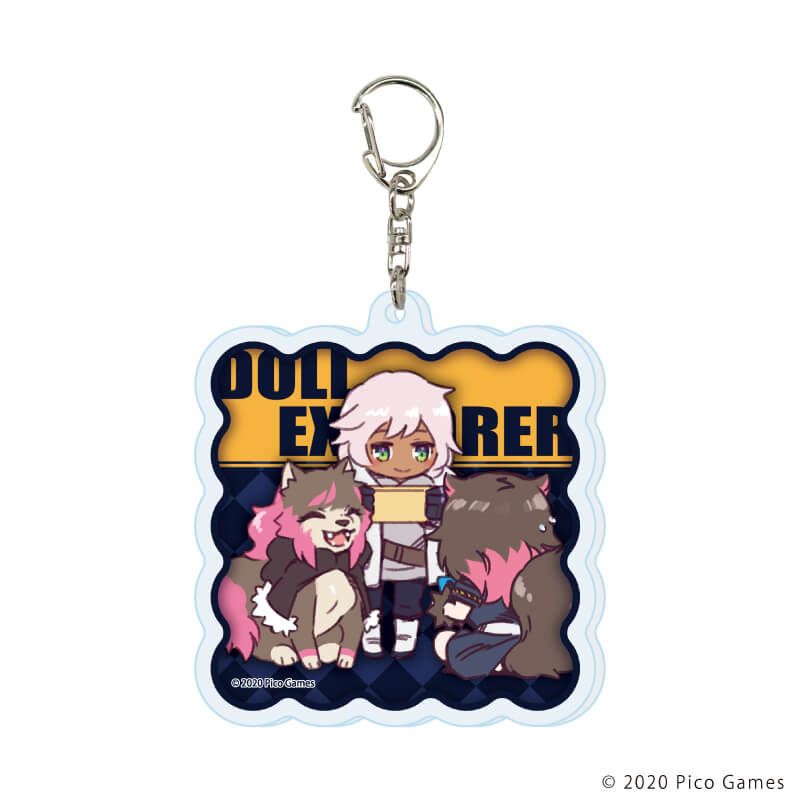 アクリルキーホルダー「DOLL EXPLORER」01/ブラインド(6種)(公式&描き下ろしイラスト)