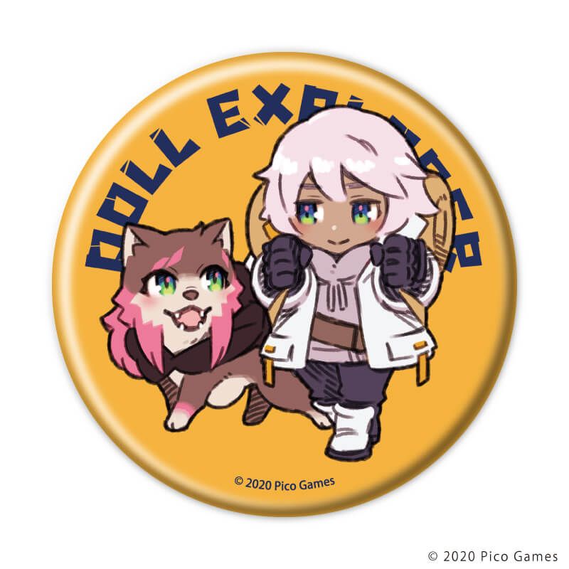 缶バッジ「DOLL EXPLORER」01/ブラインド(6種)(公式&描き下ろしイラスト)