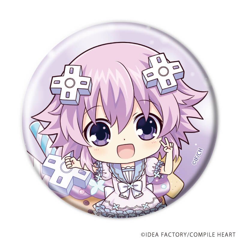 缶バッジ「超次元ゲイム ネプテューヌ」04/コンプリートセット(全6種)(ミニキャライラスト)