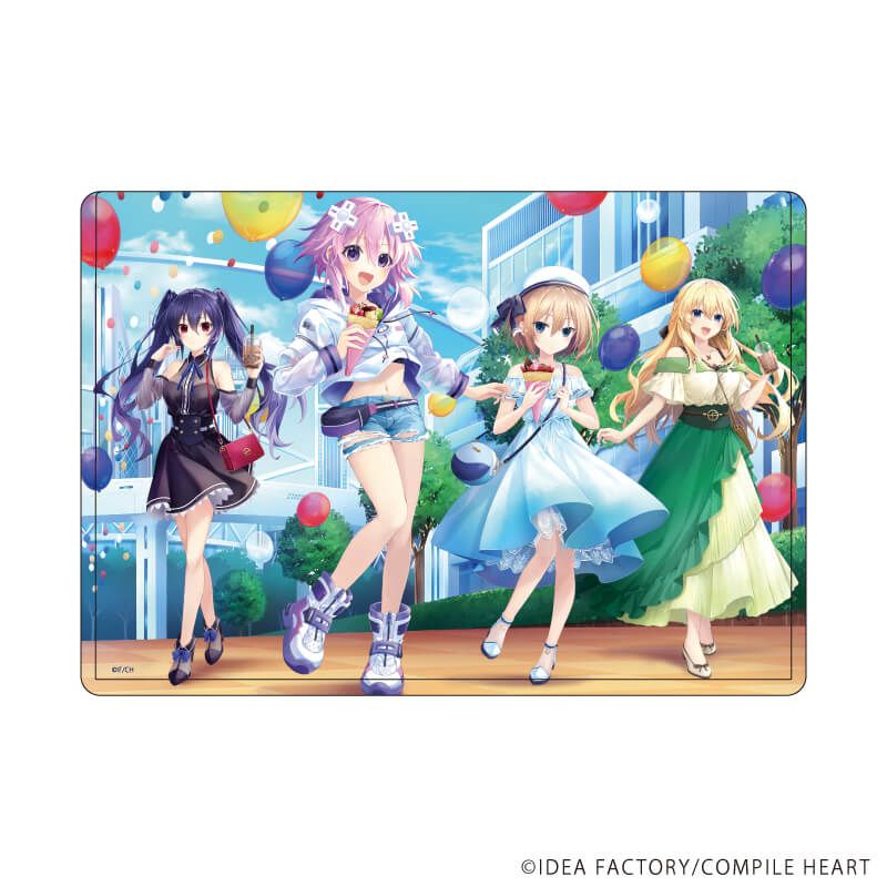 キャラクリアケース「超次元ゲイム ネプテューヌ」04/記念イラストD(公式イラスト)