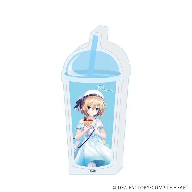 超次元ゲイムネプテューヌ　ブラン　グッズまとめ売り コレクションボトル「超次元ゲイム ネプテューヌ」07/ブラン(私服