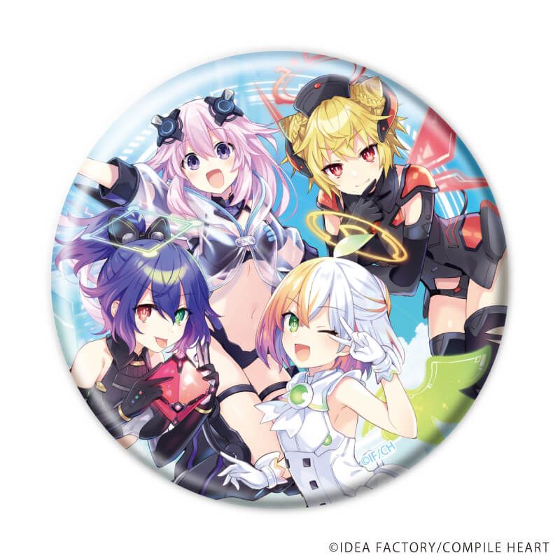 缶バッジ「超次元ゲイム ネプテューヌ」01/ブラインド(5種)(公式イラスト)