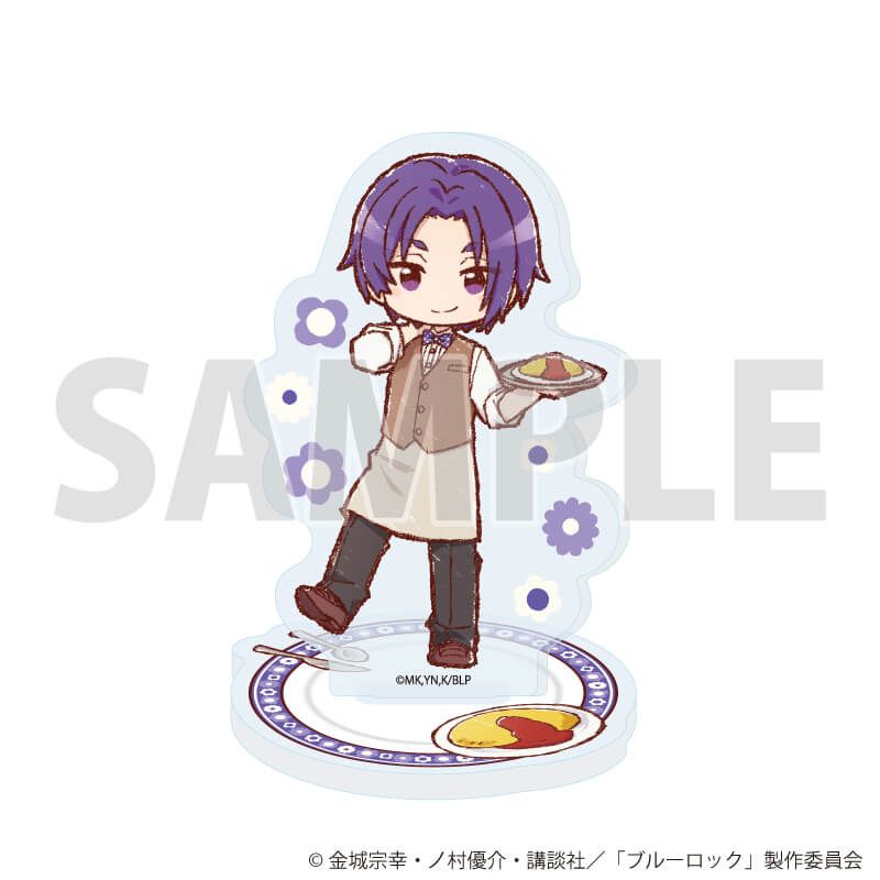 アクリルぷちスタンド「TVアニメ『ブルーロック』」33/レトロカフェver. コンプリートセット(全9種)(グラフアートイラスト)