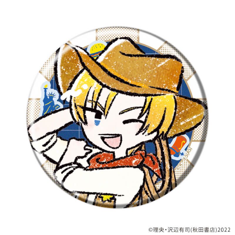 缶バッジ「地政学ボーイズ ～国がサラリーマンになって働く会社～」02/コンプリートセット(全5種)(グラフアートイラスト)