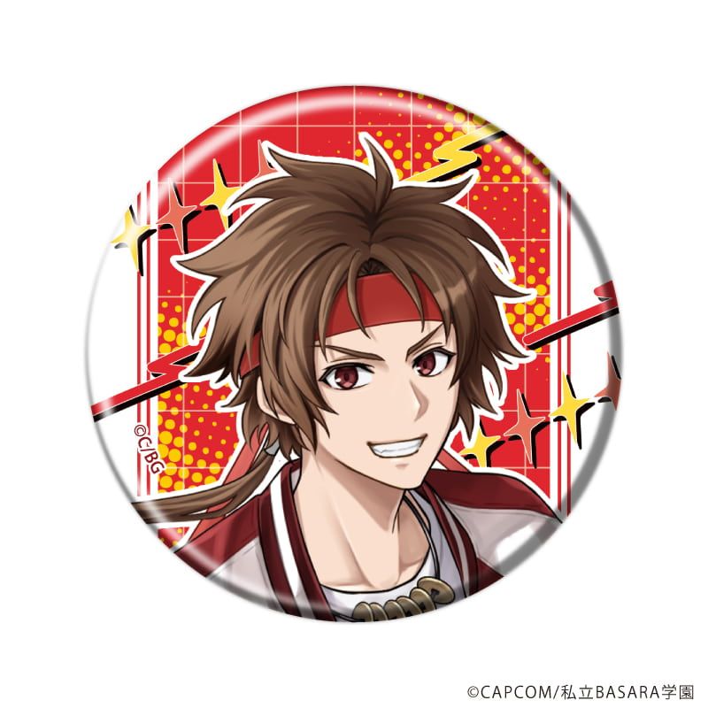 缶バッジ「学園BASARA」31/スカジャンver. コンプリートセット(全8種)(描き起こしイラスト)