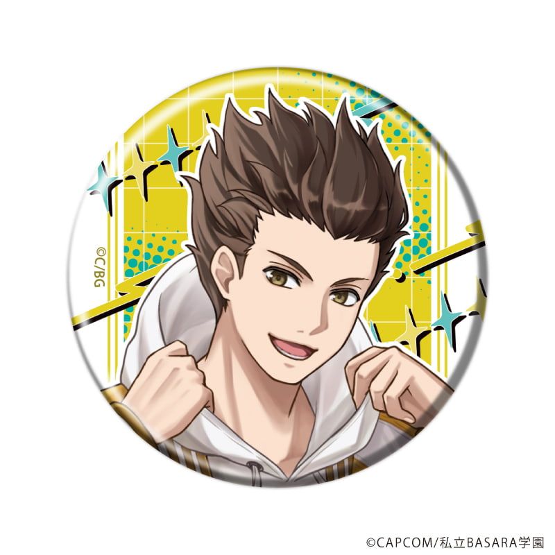 缶バッジ「学園BASARA」31/スカジャンver. コンプリートセット(全8種)(描き起こしイラスト)
