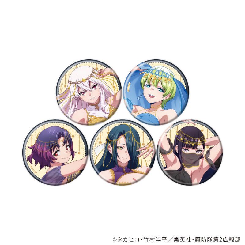 缶バッジ「TVアニメ『魔都精兵のスレイブ2』」05/ブラインド(5種)(描き下ろしイラスト)