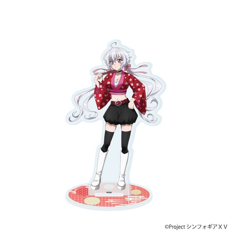 アクリルスタンド「戦姫絶唱シンフォギアＸＶ」73/雪音クリス 着物×Y2KVer.(描き下ろしイラスト)