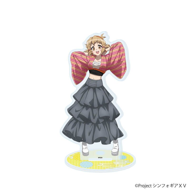 アクリルスタンド「戦姫絶唱シンフォギアＸＶ」71/立花響 着物×Y2KVer.(描き下ろしイラスト)