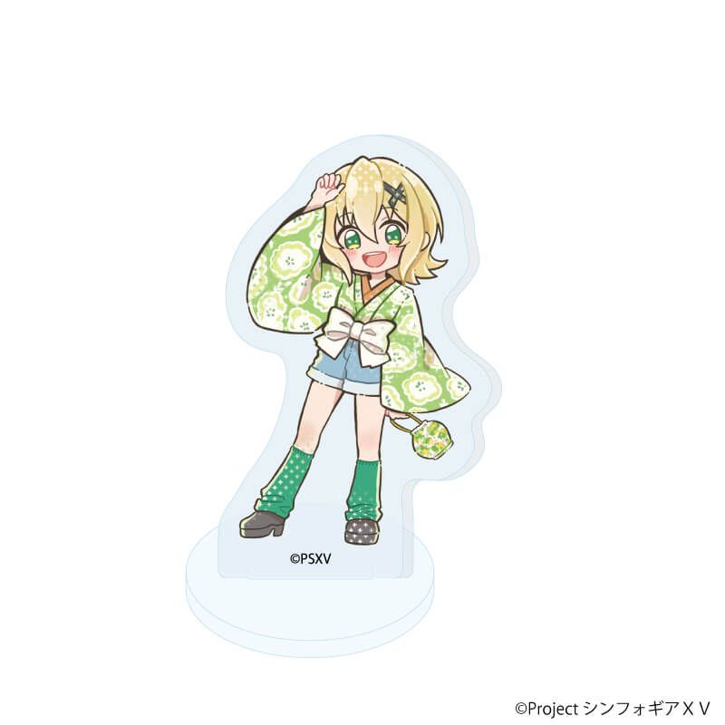 アクリルぷちスタンド「戦姫絶唱シンフォギアＸＶ」18/コンプリートセット(全8種) 着物×Y2KVer.(グラフアートイラスト)
