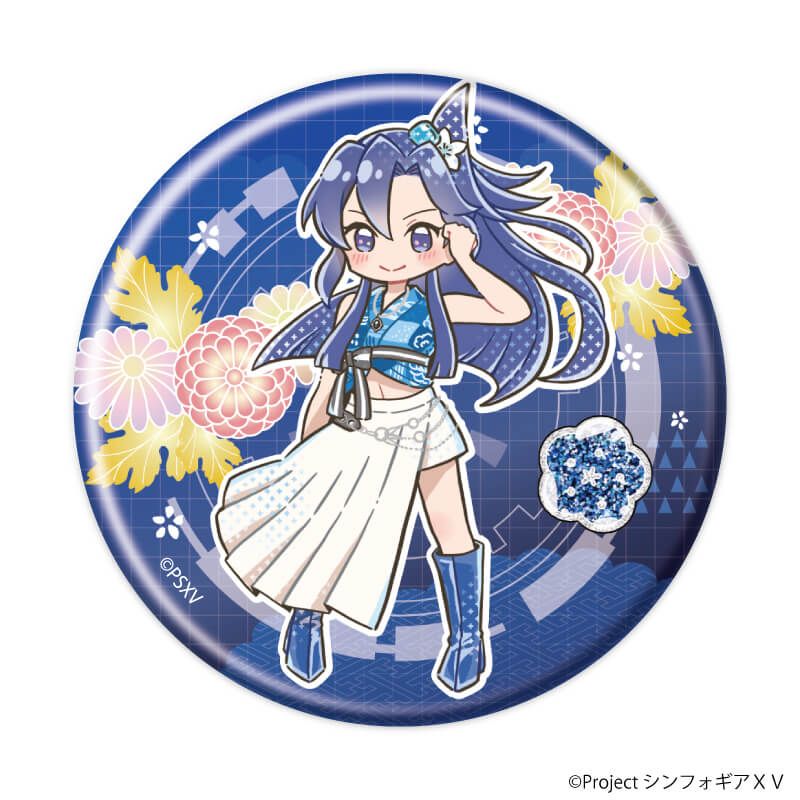 缶バッジ「戦姫絶唱シンフォギアＸＶ」31/コンプリートセット(全8種) 着物×Y2KVer.(グラフアートイラスト)