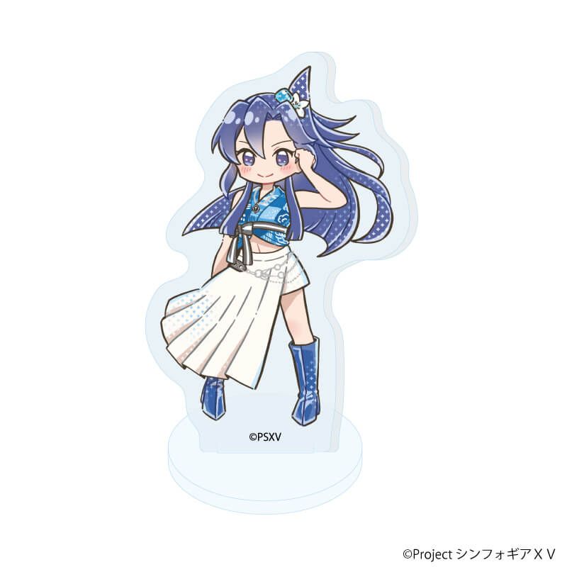 アクリルぷちスタンド「戦姫絶唱シンフォギアＸＶ」18/ブラインド(8種) 着物×Y2KVer.(グラフアートイラスト)