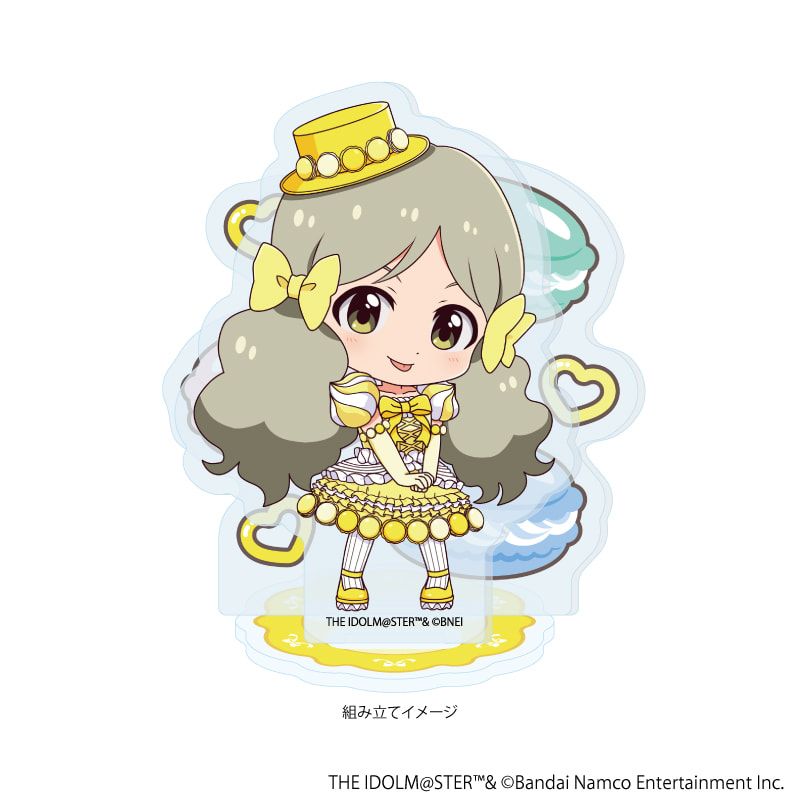 アクリルスタンドプレート「アイドルマスター ミリオンライブ！」52/ロコ マカロンドレスver.(ミニキャライラスト)