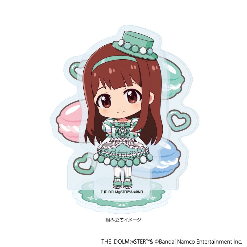 アクリルスタンドプレート「アイドルマスター ミリオンライブ！」49/田中 琴葉 マカロンドレスver.(ミニキャライラスト)
