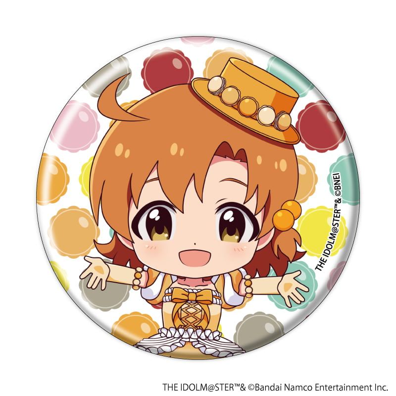缶バッジ「アイドルマスター ミリオンライブ！」21/マカロンドレスver. コンプリートセット(全7種)(ミニキャライラスト)