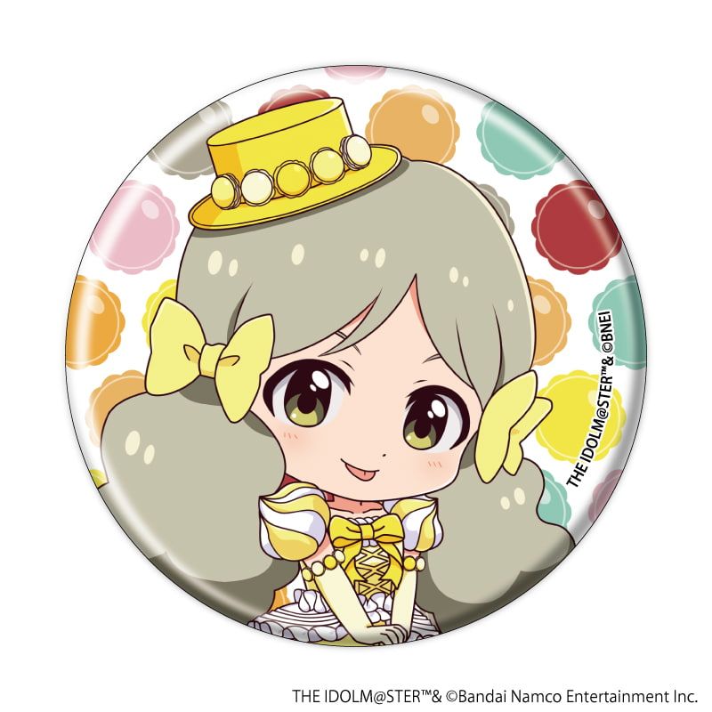 缶バッジ「アイドルマスター ミリオンライブ！」21/マカロンドレスver. コンプリートセット(全7種)(ミニキャライラスト)