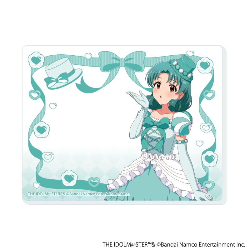 アクリルカード「アイドルマスター ミリオンライブ！」16/マカロンドレスver. コンプリートセット(全6種)(描き下ろしイラスト)