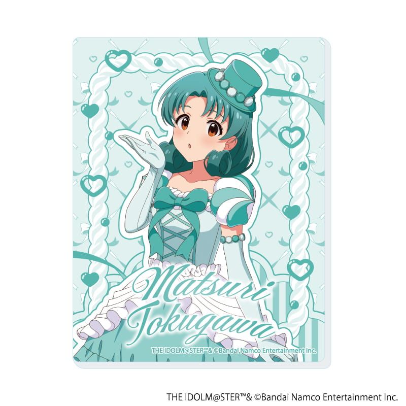 アクリルカード「アイドルマスター ミリオンライブ！」16/マカロンドレスver. コンプリートセット(全6種)(描き下ろしイラスト)