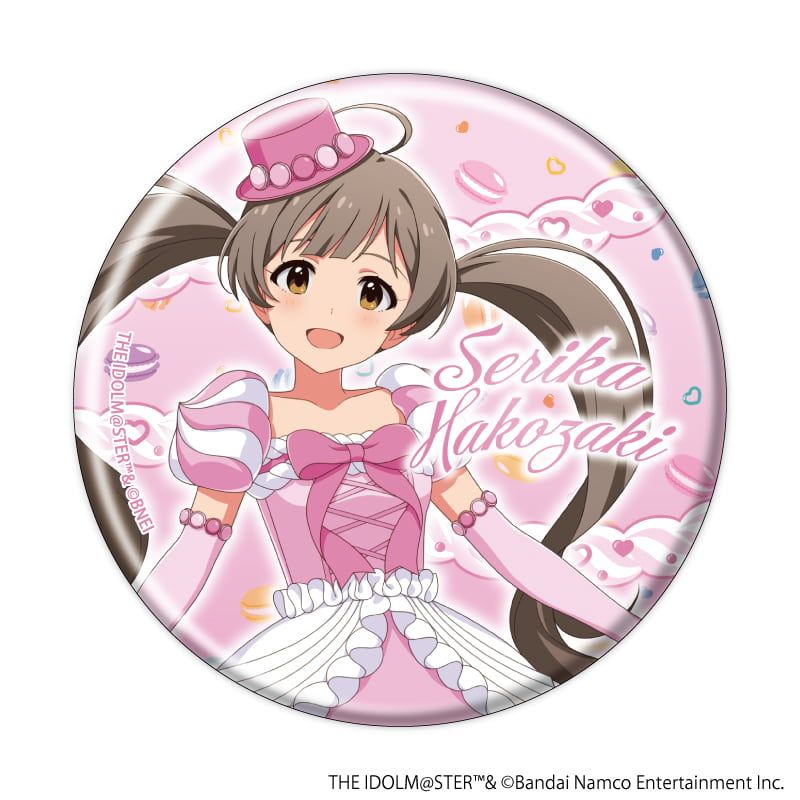 缶バッジ「アイドルマスター ミリオンライブ！」20/マカロンドレスver. コンプリートセット(全6種)(描き下ろしイラスト)
