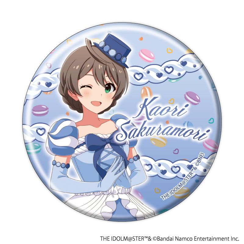 缶バッジ「アイドルマスター ミリオンライブ！」20/マカロンドレスver. コンプリートセット(全6種)(描き下ろしイラスト)