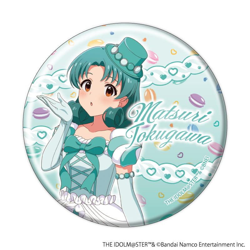 缶バッジ「アイドルマスター ミリオンライブ！」20/マカロンドレスver. トレーディング(6種)(描き下ろしイラスト)