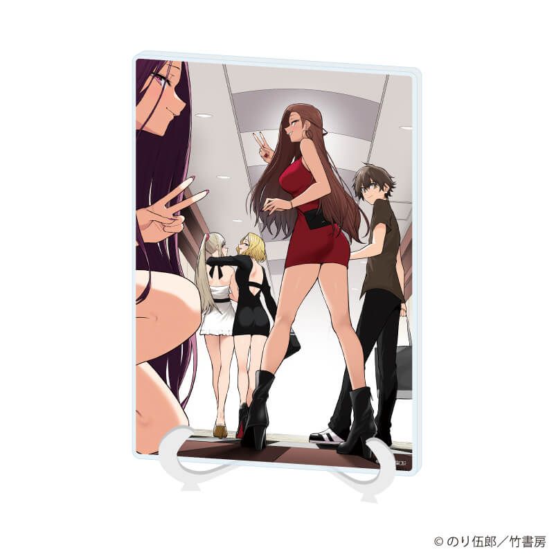 アクリルアートボード(A5サイズ)「今泉ん家はどうやらギャルの溜まり場になってるらしい～DEEP～」01/集合デザイン(公式イラスト)