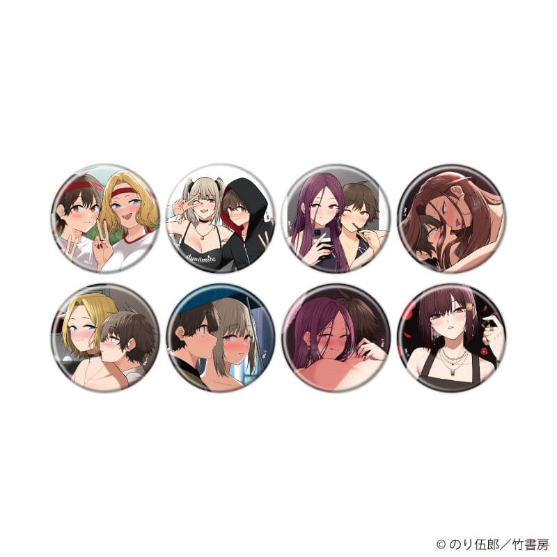缶バッジ「今泉ん家はどうやらギャルの溜まり場になってるらしい～DEEP～」01/コンプリートセット(全8種)(公式イラスト)