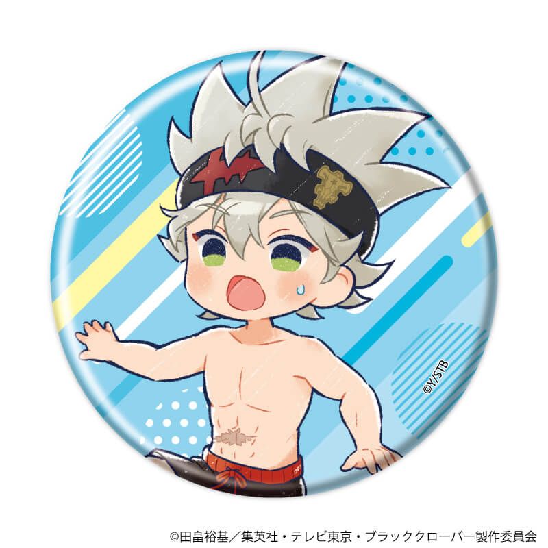 缶バッジ「ブラッククローバー」30/海ver. コンプリートセット(全10種)(グラフアートイラスト)
