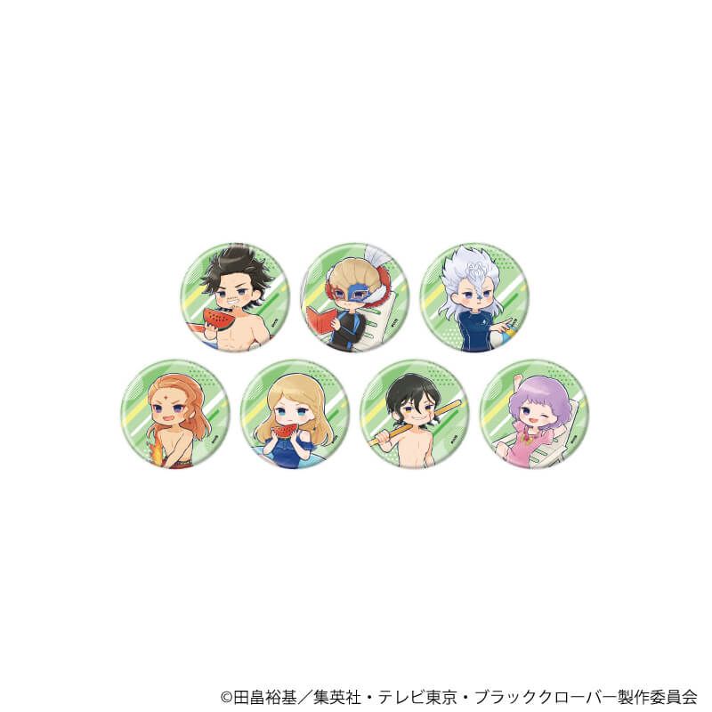 缶バッジ「ブラッククローバー」31/海ver. ブラインド(7種)(グラフアートイラスト)