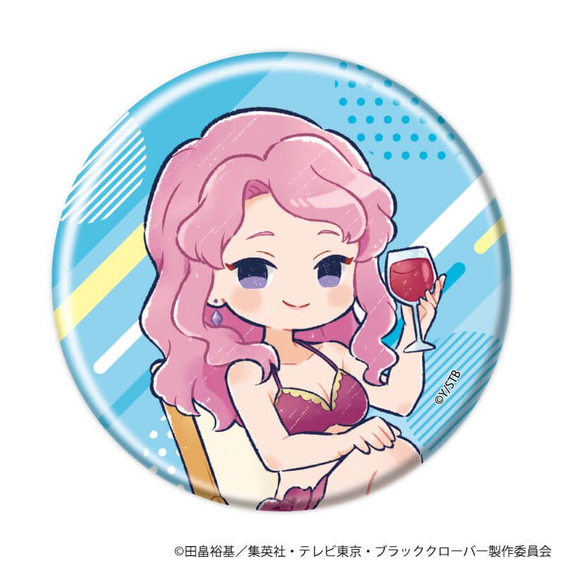 缶バッジ「ブラッククローバー」30/海ver. ブラインド(10種)(グラフアートイラスト)