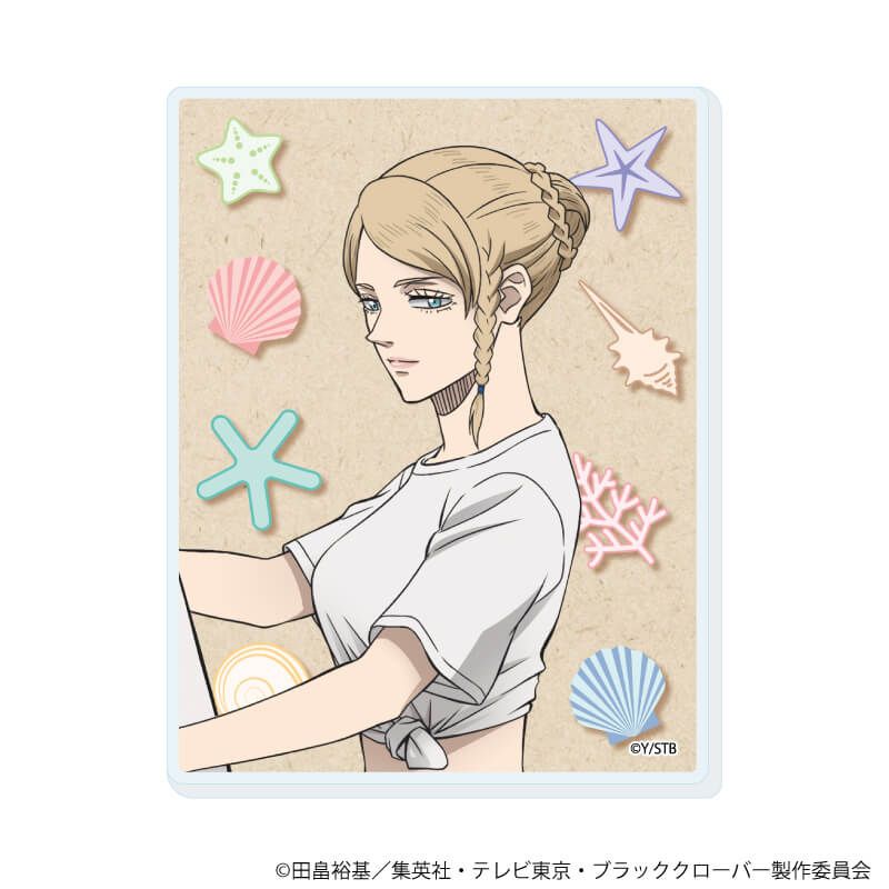 アクリルカード「ブラッククローバー」04/海の家ver. ブラインド(5種)(描き下ろしイラスト)