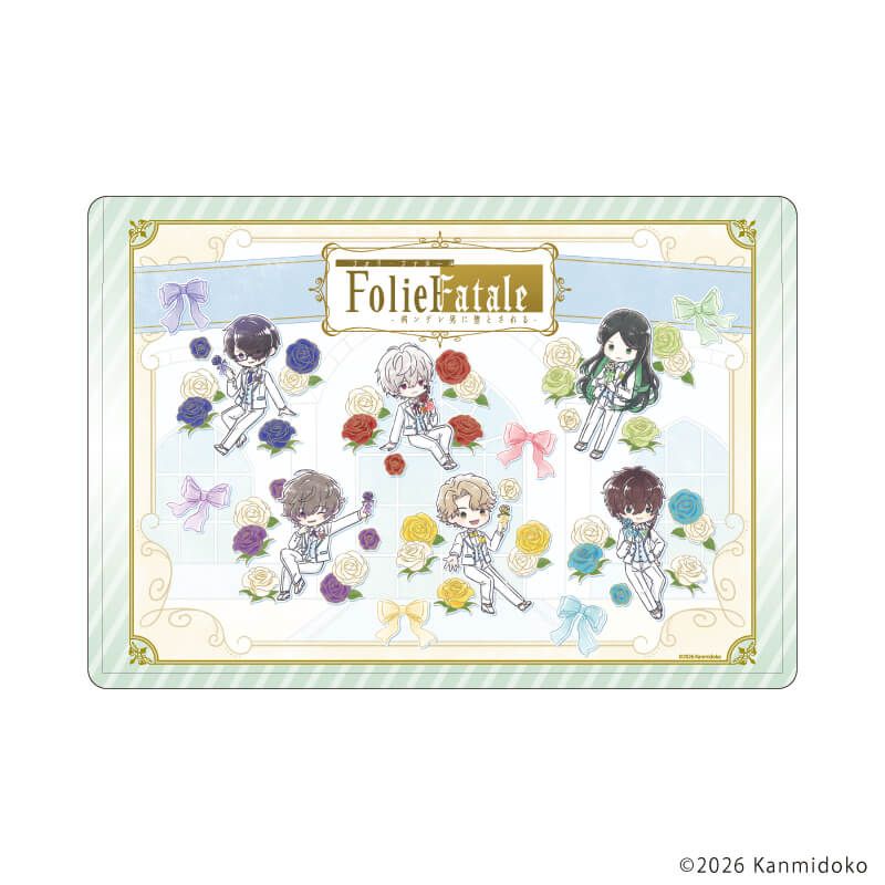 キャラクリアケース「FolieFatale〜病ンデレ男に堕とされる〜」01/集合デザイン ジューンブライドver.(グラフアートイラスト)