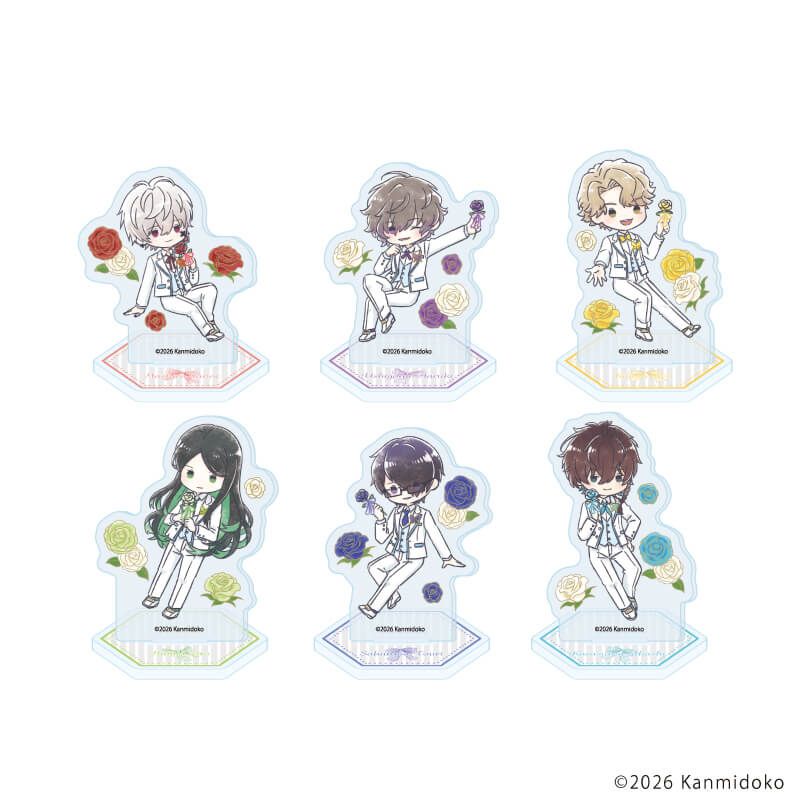 アクリルぷちスタンド「FolieFatale～病ンデレ男に堕とされる～」01/ジューンブライドver. コンプリートセット(全6種)(グラフアートイラスト)