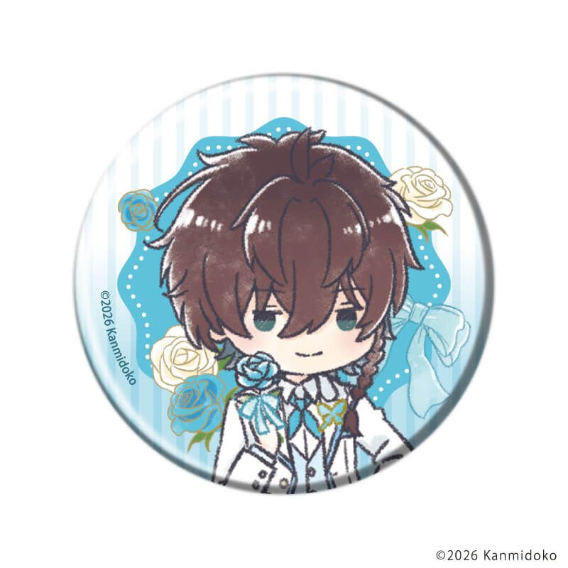 缶バッジ「FolieFatale～病ンデレ男に堕とされる～」01/ジューンブライドver. コンプリートセット(全6種)(グラフアートイラスト)
