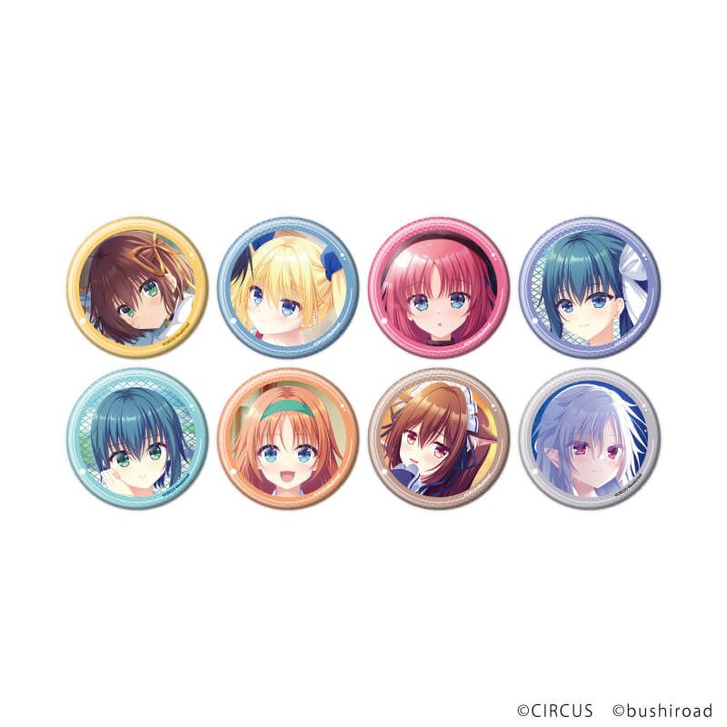 缶バッジ「D.C. Re:tune ～ダ・カーポ～ リチューン」01/コンプリートセット(全8種)(公式イラスト)
