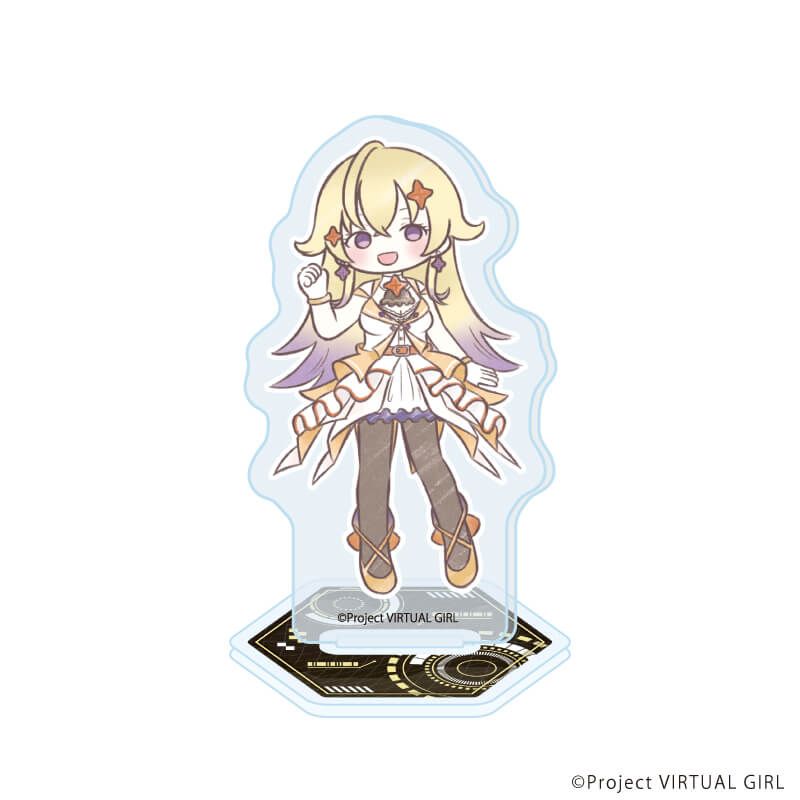 アクリルぷちスタンド「VIRTUAL GIRL @ WORLD'S END」01/ブラインド(6種)(グラフアートイラスト)