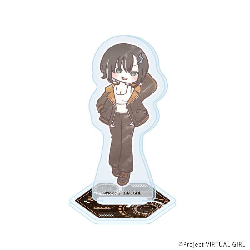 アクリルぷちスタンド「VIRTUAL GIRL @ WORLD'S END」01/ブラインド(6種)(グラフアートイラスト)