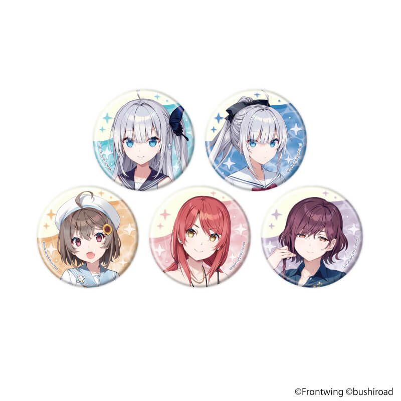 缶バッジ「GINKA」01/ブラインド(5種)(公式イラスト)
