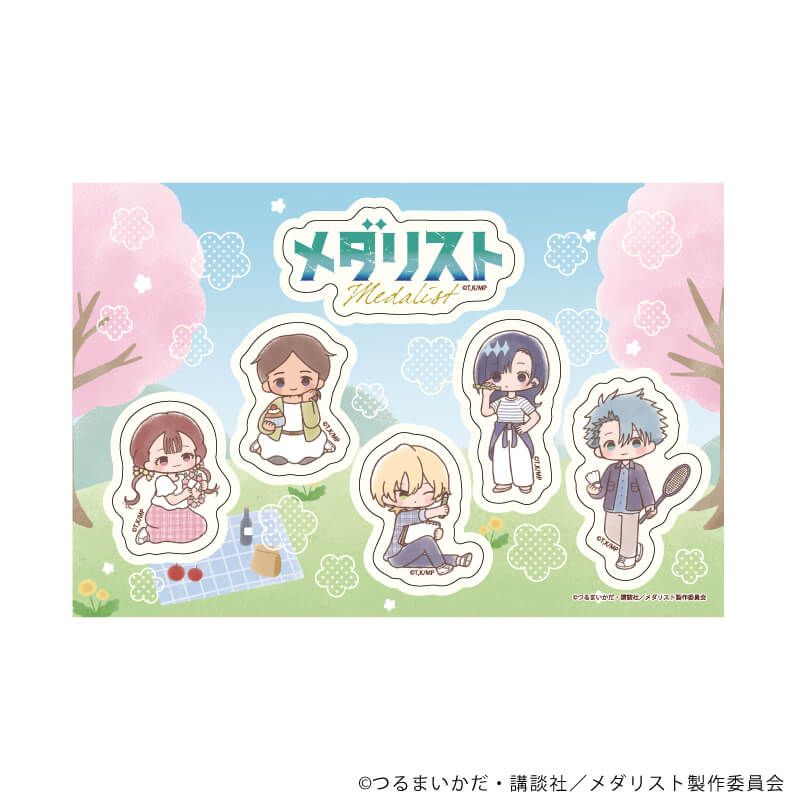 PETANTシール「TVアニメ『メダリスト』」03/ピクニック Bver.(グラフアートイラスト)