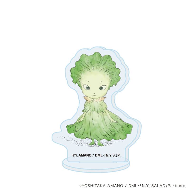 アクリルぷちスタンド「やさいのようせい N.Y.SALAD」01/コンプリートセット(全10種)(公式イラスト)