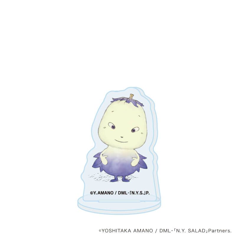 アクリルぷちスタンド「やさいのようせい N.Y.SALAD」01/コンプリートセット(全10種)(公式イラスト)