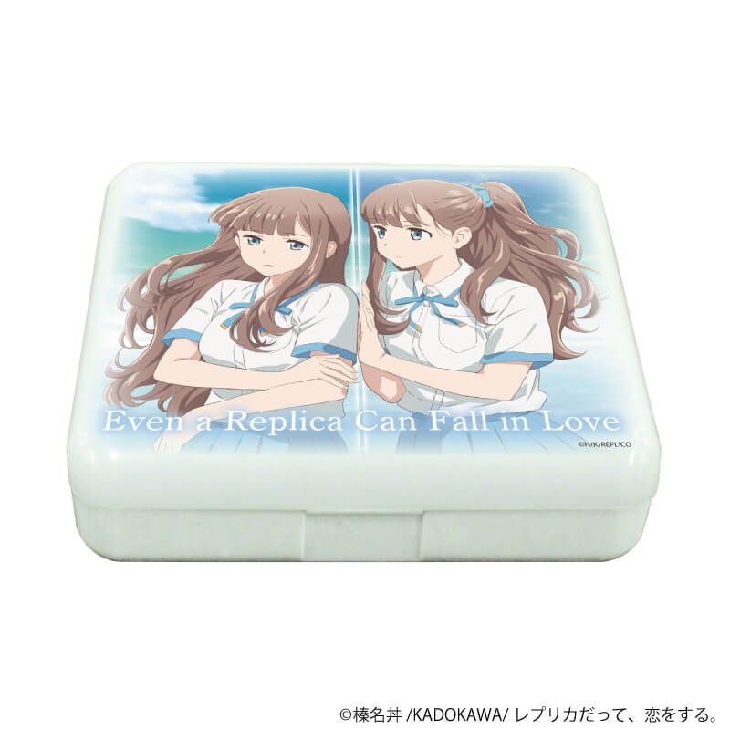 小物ケース「レプリカだって、恋をする。」01/ナオ＆愛川素直(公式イラスト)