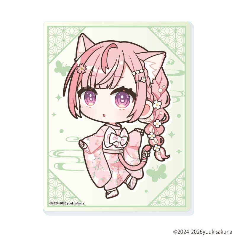 アクリルカード「結城さくな」01/コンプリートセット(全7種)(描き下ろし＆ミニキャライラスト)