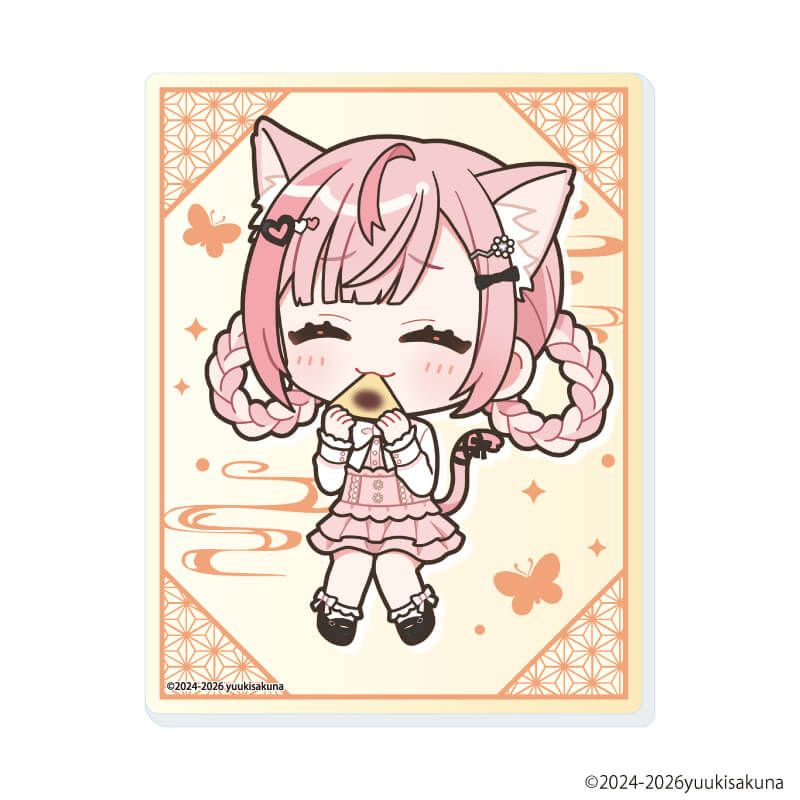 アクリルカード「結城さくな」01/コンプリートセット(全7種)(描き下ろし＆ミニキャライラスト)