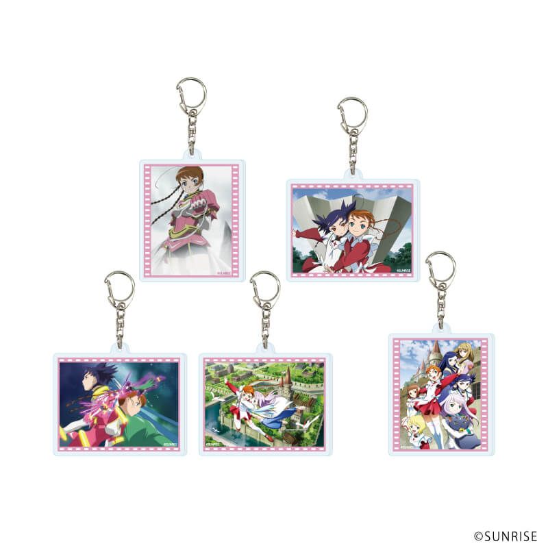 アクリルキーホルダー「舞-乙HiME」01/コンプリートセット(全5種)(場面写イラスト)