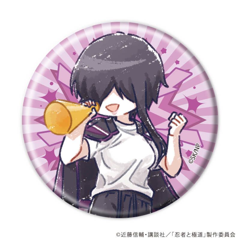 缶バッジ「TVアニメ『忍者と極道』」02/コンプリートセットA(全11種)(グラフアートイラスト)