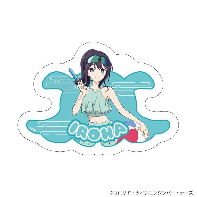ダイカットステッカー「超かぐや姫！」05/酒寄彩葉(描き下ろしイラスト)