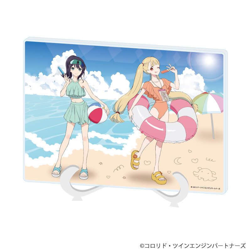 アクリルアートボード(A5サイズ)「超かぐや姫！」01/かぐや&酒寄彩葉