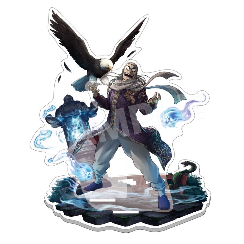 アカギ×雀魂「光と闇の死闘 鷲巣巌」ジオラマアクスタ（アカギ）